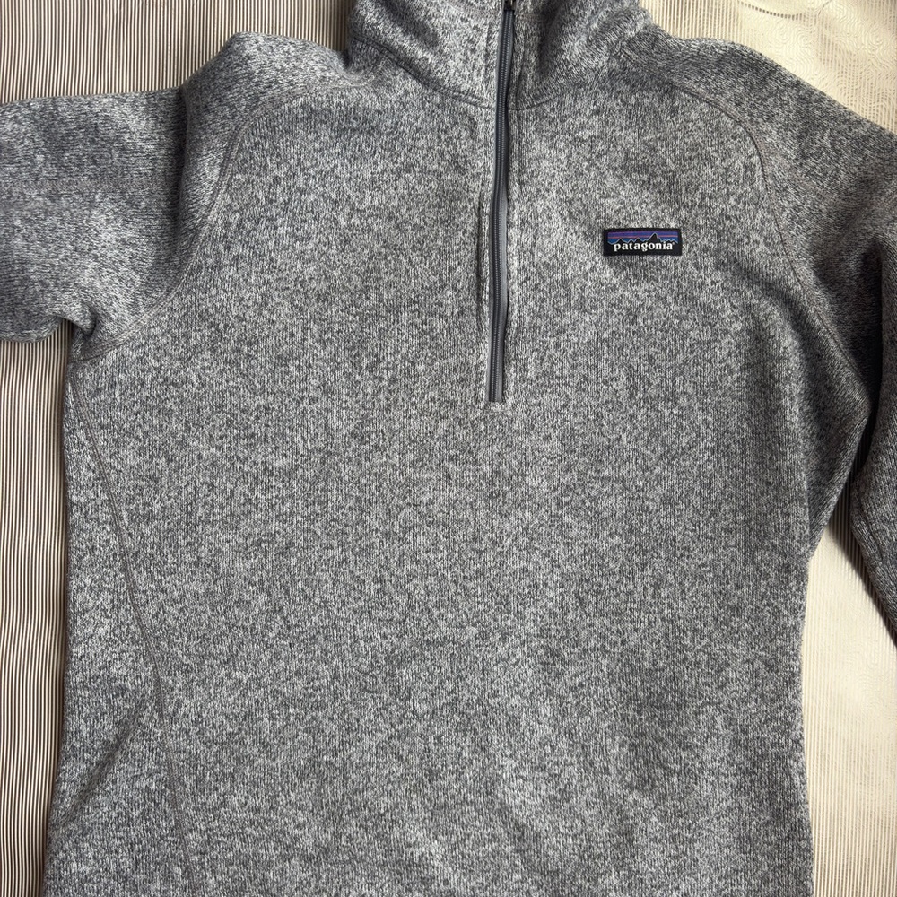 Women’s Patagonia Heather Gray Fleece Jacket